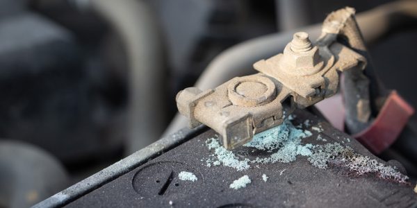 Can corroded battery terminals be repaired?