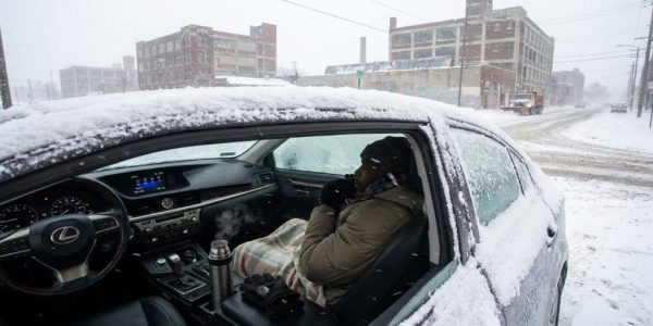 Car losing cabin heat during Detroit snowstorm