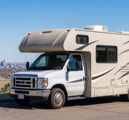 Motorhome brake inspection in Denver workshop